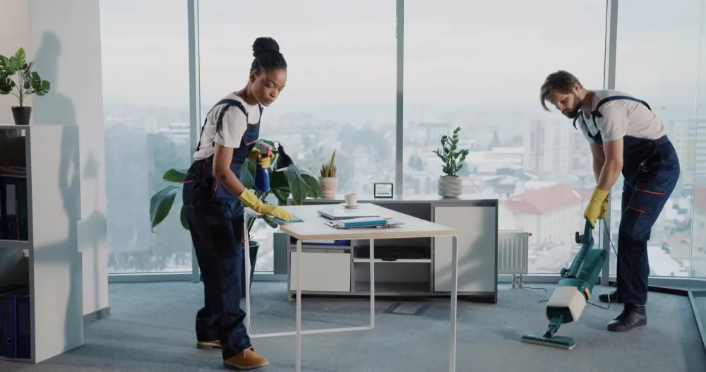 prestations de Nettoyage de bureaux